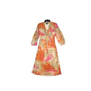 Mlle Gabrielle Womens Dress Size S Multicolor Polyester Boho Chic Chiffon